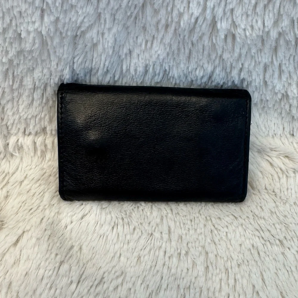Gucci Unisex Leather Wallet Keyholder - Vintage - EUC